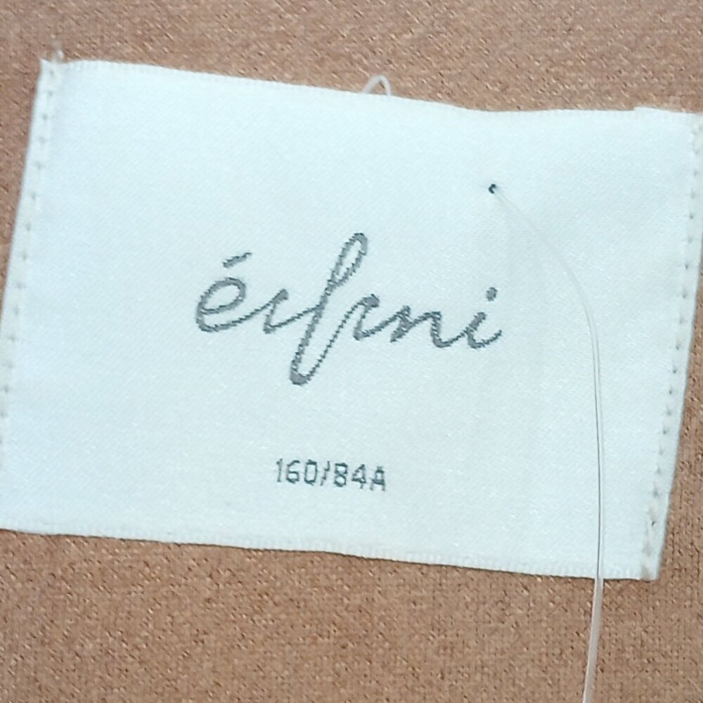 Eifini Tan Sherpa Fleece Cozy Teddy Jacket - Picture 3 of 12